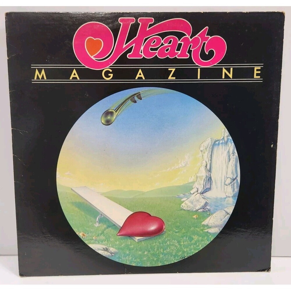 HEART "Magazine" Vinyl Record LP Mushroom Records G+ 1978 MRS-5008